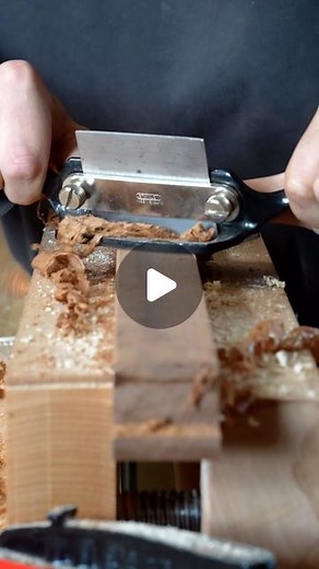 Olof | Fine furniture & box maker on Instagram: "Scraping plane - Is this a tool that you use? I bought this old one from a teacher of mine a while ago. Haven’t used it much since, but I like it, so I might use it more in the future . . #woodcut #woodtools #woodplane"