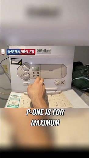 Unlock Hidden Settings! How to Reset and put Vaillant Ecotec +831 in Service Mode#boilermaintenance