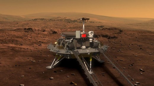 La Chine réussit à poser un robot téléguidé sur la planète Mars | RTS