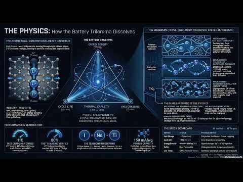 Donut Lab Solid-State Battery — The Physics | Three Mechanisms Hiding in One Patent (Ep.14)