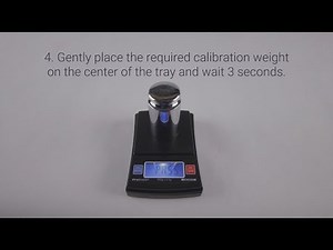 Calibrate ProScale Numbers Scale