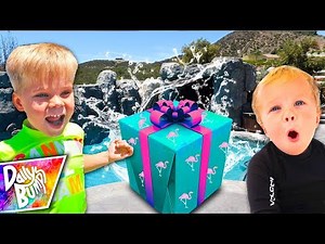 BACKYARD WATERPARK Grand Opening Reveal! 😮 (AMAZING!)