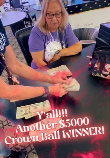 ANOTHER $5000 CROWN BALL Winner at Triple Crown Bingo, in Humble TX! 🤩 Our Players have hit it THREE TIMES this Week! Crown Ball is HOT! 🔥 Congratulations on your BIG WIN! 🤑 The BIGGEST Payouts! The MOST Fun! The ULTIMATE Bingo Experience! 🎉 Come Get PAID Tonight! 210 W First Street Humble, TX 77338 #TripleCrownBingo #TexasBingo #humblebingo #HoustonBingo #bingo