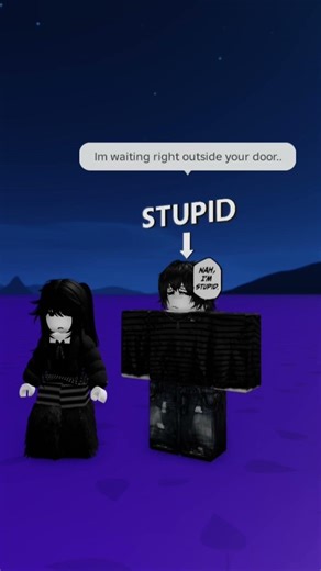 Cold hearted girl.. (ignore the fact she messed up one of her lines) #roblox #robloxedit #mm2