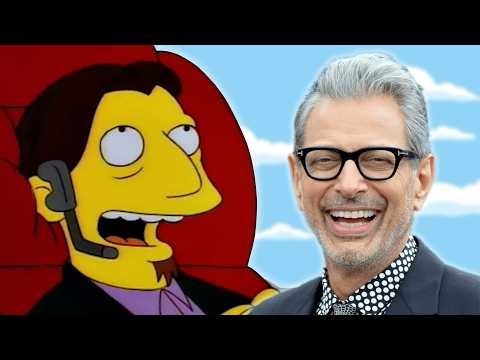 Jeff Goldblum was The Simpsons' nicest guest star