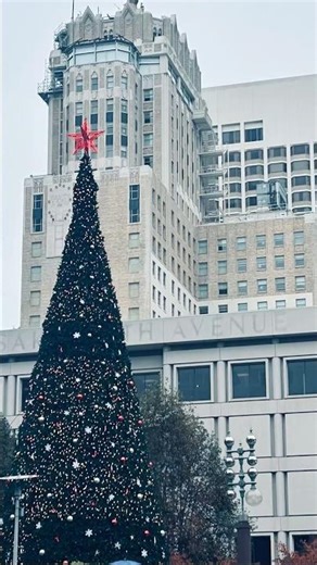 Holiday Walk In San Francisco Union Square. 👆#travelvlog #holiday #virtualwalk