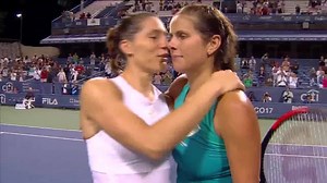 59K views · 60 shares | 2 hours and 30 minutes! Julia Goerges reaches Citi Open Final with 5-7, 6-4, 7-5 comeback win over Petkovic! Plays Ekaterina Makarova next! | WTA | Facebook