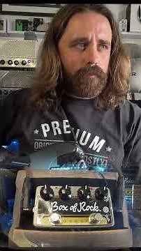 Sixty Second Settings - Zvex - Box Of Rock #zvex #guitarpedals #BoxofRock #guitar #tone #drivepedal