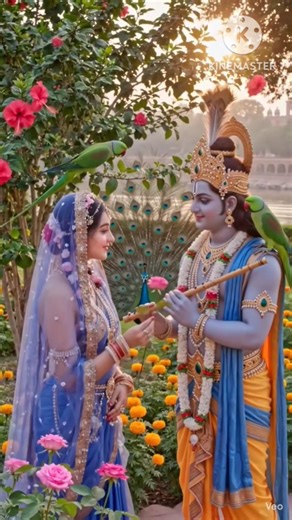 Radhe कौन से पुण्य किये तूने Hari रोज तेरे घर आते हैं | #hari/ #shorts/ #radha/ #viralshorts |