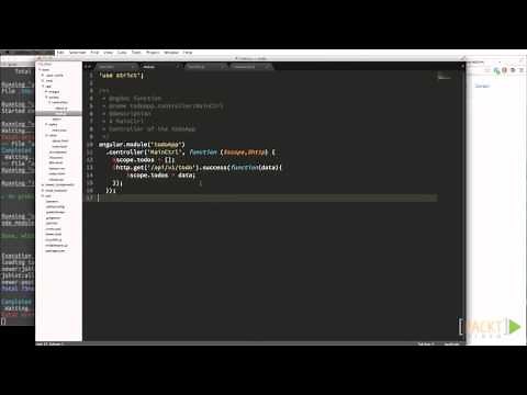 Learning AngularJS Tutorial: GET and POST | packtpub.com