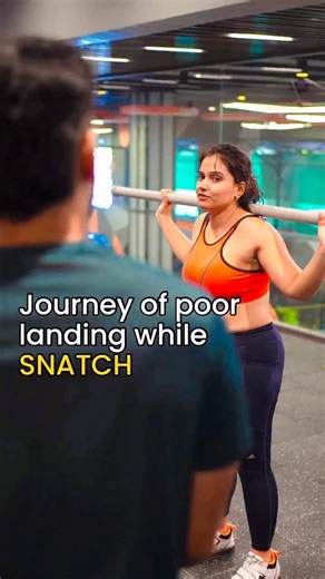 Apurva Mathankar | Kinesthetic Rehab Specialist on Instagram: "Your SNATCH is only as strong as your PUSH-OFF Heavy lifts don’t start at the bar — they start from the ground up In this athlete, the lift was getting stuck because the push-off was happening more on the lateral side of the foot, breaking the kinetic chain. What we fixed:- Identified the missing links in the kinetic chain Used isometric holds + drop landings to retrain force transfer Result? Effortless push-off. Cleaner pull. Better