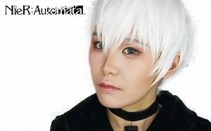 尼尔机械纪元9s小哥哥cos妆面教程