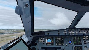 【P3D】FSLabs A321 起飞离场新加坡樟宜机场 20R跑道 南航客舱语音 FSL Flight Sim Labs