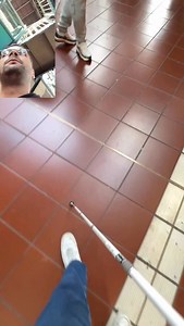 The Blind Fight. LEITSTREIFEN FREIHALTEN! | Mr. BlindLife