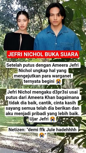 JEFRI NICHOL BUKA SUARA #jefrinichol #ameera #beritaterkini #beritaviral #beritaartis #berita #news