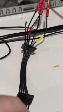 Splicing sata power into Molex #retrocomputer