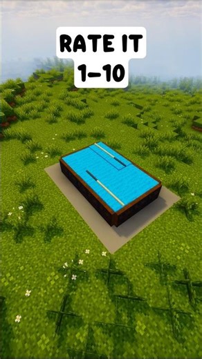 Minecraft Pool Table #shorts