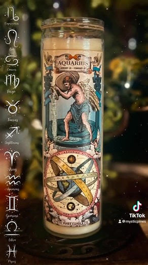 Libra Zodiac Candle - Etsy