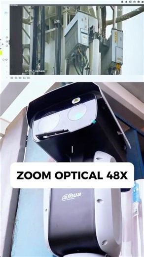 48× Optical Zoom Meets AI Tracking — Long Range Precision in Action#dahua #longdistance #aicamera