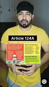 Article 124A of Indian Constitution 100 % ✓🔥😳 #shorts #youtubeshorts