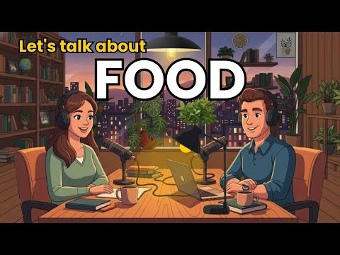 How to Talk About Food in English | English Podcast for Speaking Fluency