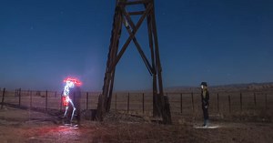 Light Duel: An Animation Made with 300 Light-Painting Photos