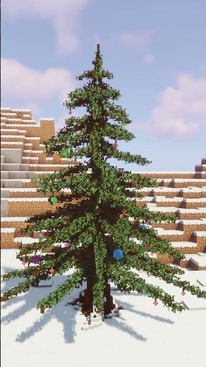 Flashing Lights! - Merry Christmas Tree in Minecraft Little Tiles Build