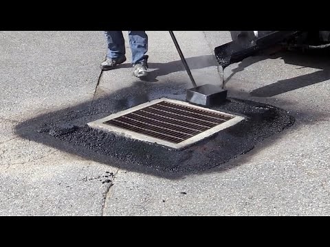 Permanent pavement repair with GAP Mastic and GAP Patch