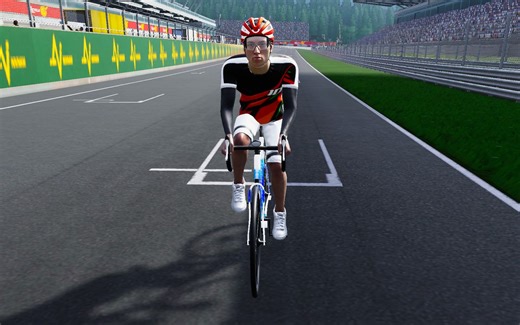 Steam游戏BicycleSim自行车模拟试玩版游玩骑车