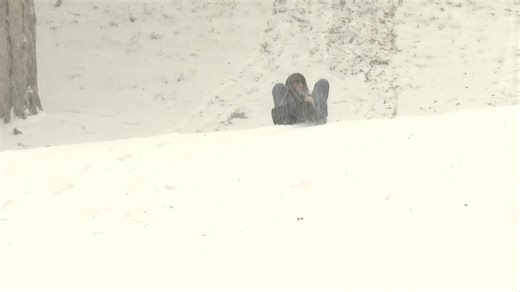 Fort Mill, SC is turning into a winter wonderland! ❄️ Families and kids are out sledding and making memories in this historic snowstorm! 🛷❤️ | Queen City News