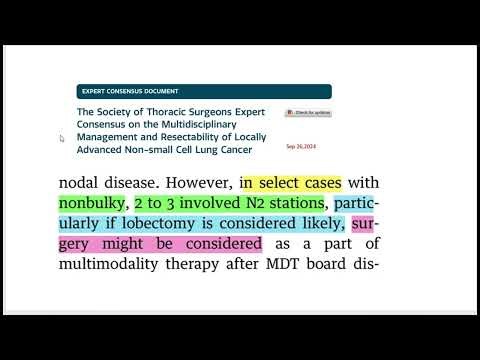 Surgery for N2 Lung Cancer ?