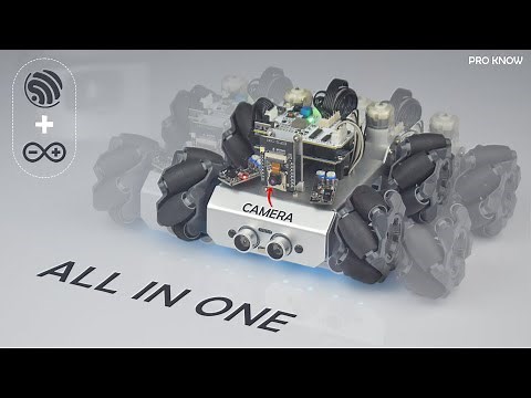 DIY Omnidirectional FPV Car - Zeus Car kit - Arduino All in One Robot