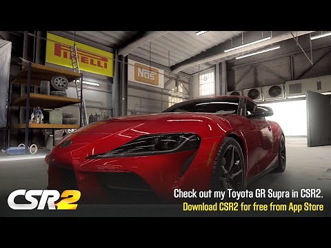 【CSR2】Toyota GR Supra, shift & tune for 7.958