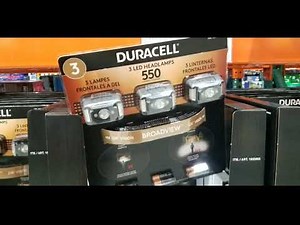 Costco DURACELL Broadview 550 Lumen Head Lamp 3 Pack - $19