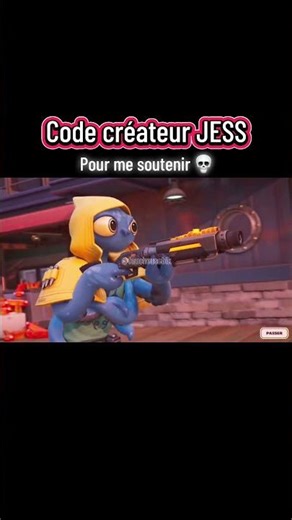 Code créateur JESS 💀 sinon la faucheuse la venir te voir pendant que tu dort 💀👀 #ad #fortnite