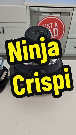 Full review on Ninja Crispi Air Fryer making hamburgers indoors #hamburger #airfryer #ninjacrispi #ninjakitchen #justadadvideos #airfryerrecipes @Ninja Kitchen