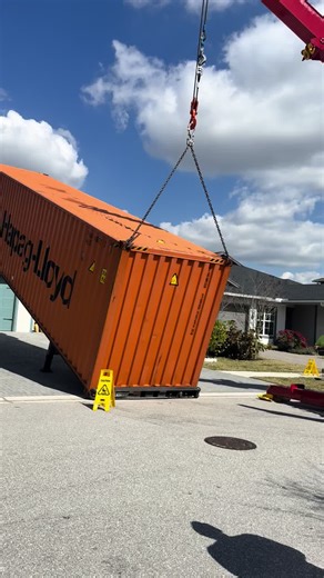 “That container was AI” 😂 #woops #towlife #heavyload #fyp #fails | tow truck