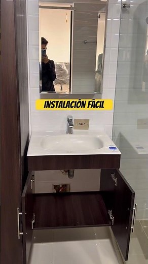 Mueble para baño FÁCIL INSTALADO