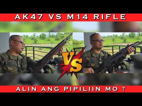 AK 47 VS M14 RIFLE (ALIN ANG PIPILIIN MO SA 500 METER CHALLENGE?)