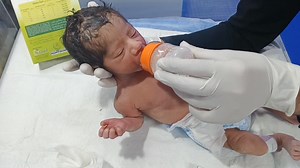 12K views · 182 reactions | First Formula Feeding to a Calm Baby in...