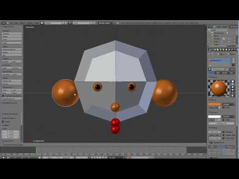 Blender 2.69 face alignment and depth tutorial