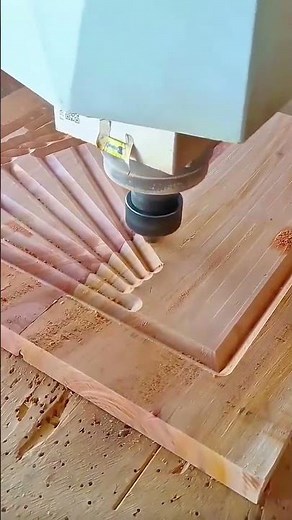 Engraving Fan Patterns Automatically Using CNC Machines for Professional Woodworking Works