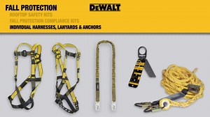 DEWALT 50 in. Vertical Lifeline with Rope Adjuster DXFP210050