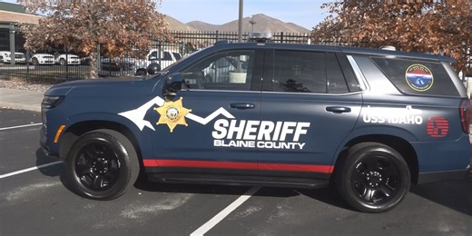 Blaine County Sheriff’s Office unveils new patrol vehicle in honor of USS Idaho