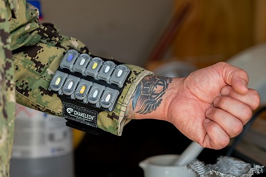 Chameleon® Chemical Detection Armband | Morphix Technologies