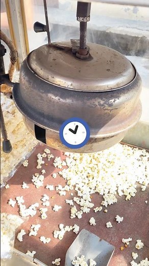 Automatic Popcorn Machine Working | Step-by-Step Popcorn Making Process 🍿 #popcorn #tasty #viral