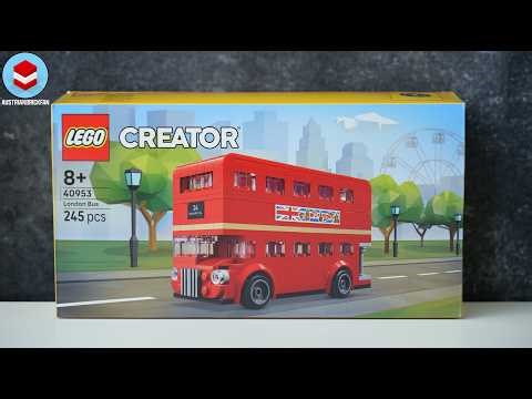 LEGO Creator 40953 London Bus - LEGO Speed Build Review