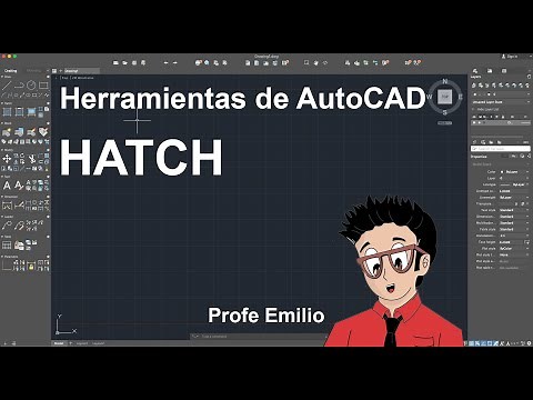 Herramientas HATCH Y GRADIENT en AutoCAD
