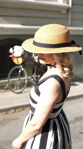 Cute Bicycle Style - Bike Pretty on Instagram: "https://bikepretty.com/ As much as I loved dressing up for bike rides, I never had a helmet that really felt like it fit *my* style, you know what I mean? #bikepretty #strawhatbikehelmet #👒🚲 #hideahelmet #cutebikehelmet #citybike #urbancycling #cycling_queens #commuterbike #iwanttoridemybicycle #cyclestyle #cyclechic #cyclelove #joyspotting #slowsimpleseasonal #hatseason #instahat #bikefun #makebikeportraits #instabicycle_feature #bicyclegram #bi
