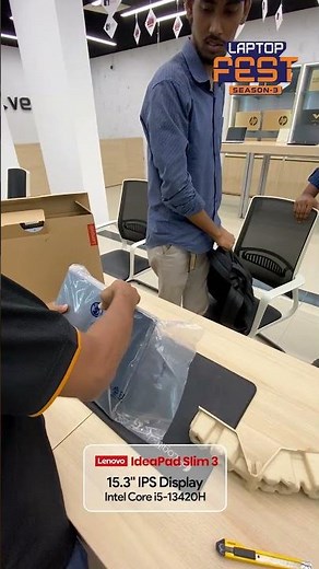 Customer Unboxing Lenovo IdeaPad Slim 3 15IRH10 #lenovoideapadslim3 #customerunboxing #vertech